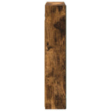 Bathroom Mirror Cabinet Smoked Oak 60 x 14.5 x 70 cm 889059