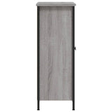 Sideboard Grey Sonoma 70x30x80 cm Engineered Wood 835537