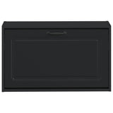 Wall-Mounted Shoe Cabinet UTRECHT 71 x 17 x 43 cm Black 897726