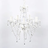 Chandelier 5 Bulbs Transparent 240309