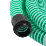 Suction Hose with Brass Connectors Green 1.1" 15 m PVC 151048