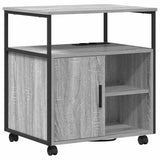 Cabinet with Charging Station Grey Sonoma 61 x 46 x 67 cm 859833