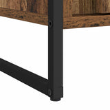 Warderobe with Door Old Wood 50 x 50 x 200 cm Engineered Wood 3403020