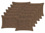 Cushion Cover 12 pcs HOUTEN Light Brown 45 x 45 cm 918909
