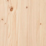 ZNTS Bed Frame without Mattress 160x200 cm Solid Wood Pine 824578