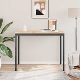 Bar Table Natural 140 x 80 x 105 cm Solid Pine Wood 892807
