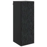 Wall-Mounted Cabinet Black 33 x 34.5 x 90 cm Engineered Wood 898756