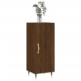 Sideboard Brown Oak 34.5x34x90 cm Engineered Wood 828523