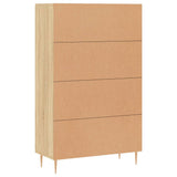 Highboard Sonoma Oak 69.5x31x115 cm Engineered Wood 828287