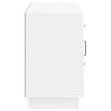 Sideboard High Gloss White 89 x 34.5 x 57 cm Engineered Wood 895349