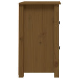 Bedside Cabinet Honey Brown 40x35x61.5 cm Solid Wood Pine 820952