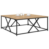Coffee Table Artisan Oak 100 x 100 x 40 cm Engineered Wood 882770
