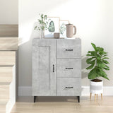 Sideboard Concrete Grey 69.5x34x90 cm Engineered Wood 812235