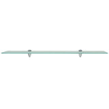 Floating Shelves 2 pcs Glass 80x10 cm 8 mm 3051499