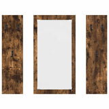 Wall-Mounted Coat Rack Wall-mounted Smoked Oak 96 x 1.5 x 90 cm 874535