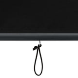 Roller Blind Anthracite 180 x 250 cm Fabric and Aluminum 362084