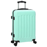 Suitcase with Lock 3 pcs Mint green 50 x 31 x 78 cm ABS Plastic 42006253