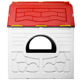 Kids Foldable Playhouse with Working Door and Windows 92577