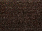 Stair Mats Self-adhesive 15 pcs 65x21x4 cm Brown Half Round Large 322351