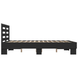 Bed Frame without Mattress Black 120x200 cm 3280107