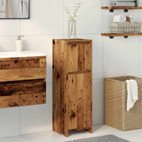 Bathroom Cabinet Old Wood 30x30x95 cm Engineered Wood 856061