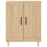 Highboard Sonoma Oak 69.5x34x180 cm Engineered Wood 3189952