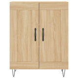 Highboard Sonoma Oak 69.5x34x180 cm Engineered Wood 3189952