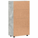 Sideboard with Shelf FLORIN Concrete Grey 55.5 x 29 x 100 cm 880254