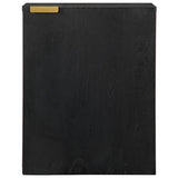 Bathroom Hanging Cabinet Black 38x33x48 cm Engineered Wood 4017668