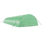 Greenhouse with Steel Frame Green 108 m 18x6x2.85 m 3188112