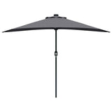 Garden Parasol Anthracite 294 x 150 x 224 cm 42003269
