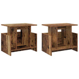 TV Stand 2 pcs Old Wood 50 x 35 x 45 cm Engineered Wood 891013