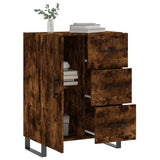 Sideboard Smoked Oak 69.5x34x90 cm Engineered Wood 827945