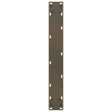 Bar Table Legs U-Shaped 2 pcs Natural Steel 60x cm Steel 4013251