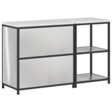 Kitchen Storage Set HATTEM 2 pcs Silver Stainless Steel 3392684