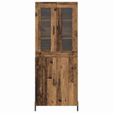Highboard Old Wood 69.5 x 34 x 180 cm Engineered Wood 3415809