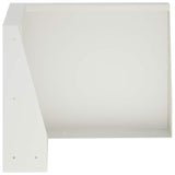 Retaining Wall 50 x 50 x 30 cm Steel White 8015201