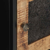 323148 TV Cabinet 120x30x40 cm Rough Mango Wood