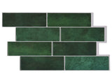 Decorative Stickers 20 pcs Dark Green 29 x 21 cm 42046142