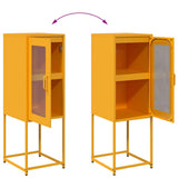 Sideboard Mustard Yellow 36x39x107 cm Cold-rolled Steel 853401