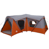 Family Tent Grey and Orange 610 x 610 x 210 cm 42017474