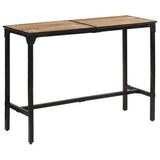 Bar Table 150x55x107 cm Solid Rough Wood Mango 358937