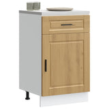 Kitchen Base Cabinet Porto Artisan Oak Engineered Wood 853966
