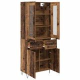 Highboard Old Wood 69.5 x 34 x 90 cm Engineered Wood 3402693
