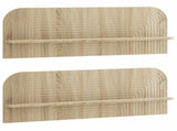 Wall Shelf 2 pcs Sonoma Oak 102 x 13.5 x 37.5 cm 8014961
