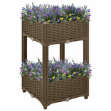 Raised Bed 40x40x71 cm Polypropylene 316519