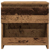 Bedside Cabinets 2 pcs Old Wood 40x30x39 cm Engineered Wood 856407