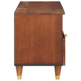 TV Cabinet with Drawer Brown 80 x 33.5 x 46 cm Solid Mango Wood 4018897