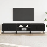TV Cabinet Black 180x35x41 cm Engineered Wood 3300775