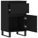 Sideboards 2 pcs Black 40x35x70 cm Engineered Wood 831167